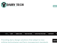 Tablet Screenshot of dairytech.co.nz